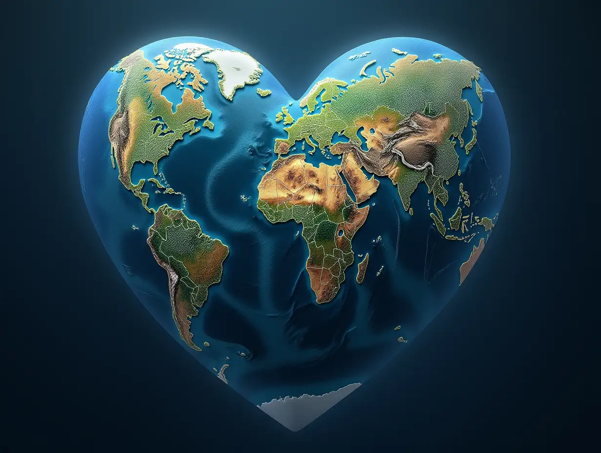 HeartShaped-Earth-in-a-Vibrant-Landscape