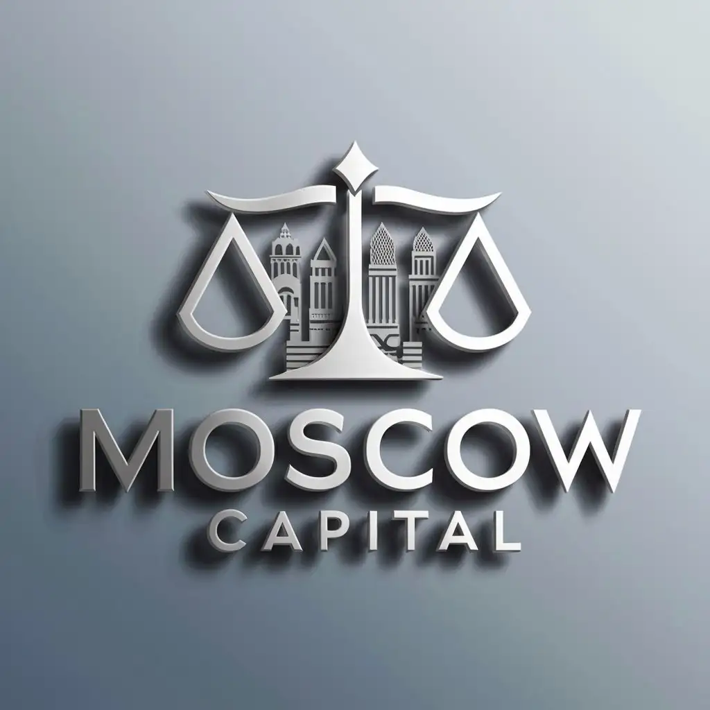 a logo design,with the text "Moscow Capital", main symbol:Finances,Moderate,be used in Finance industry,clear background