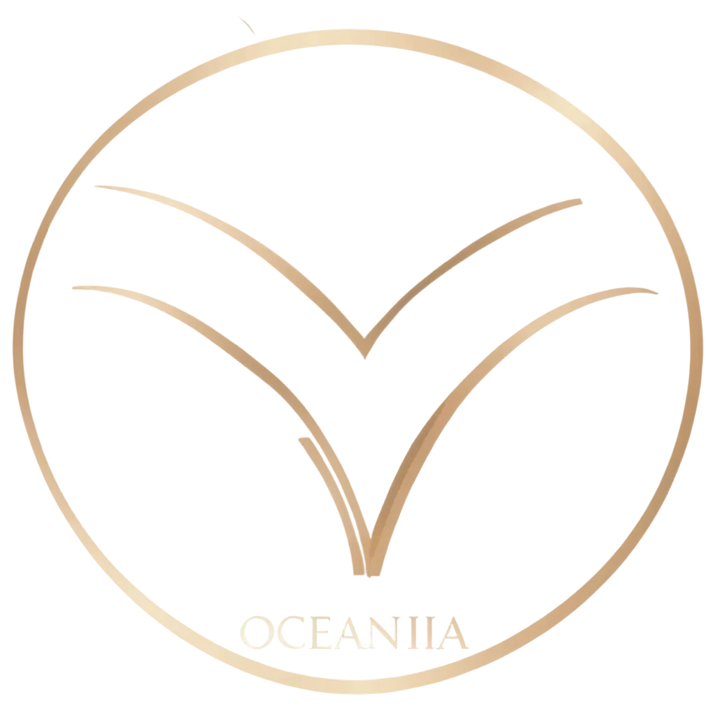 logo for perfume brand named Oceania