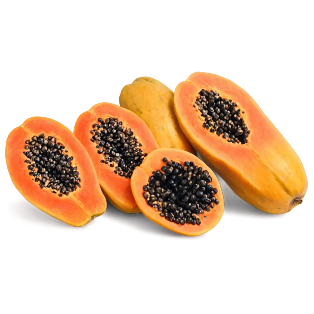 Vibrant-Papaya-Fruits-PNG-A-HighQuality-Image-for-Versatile-Use