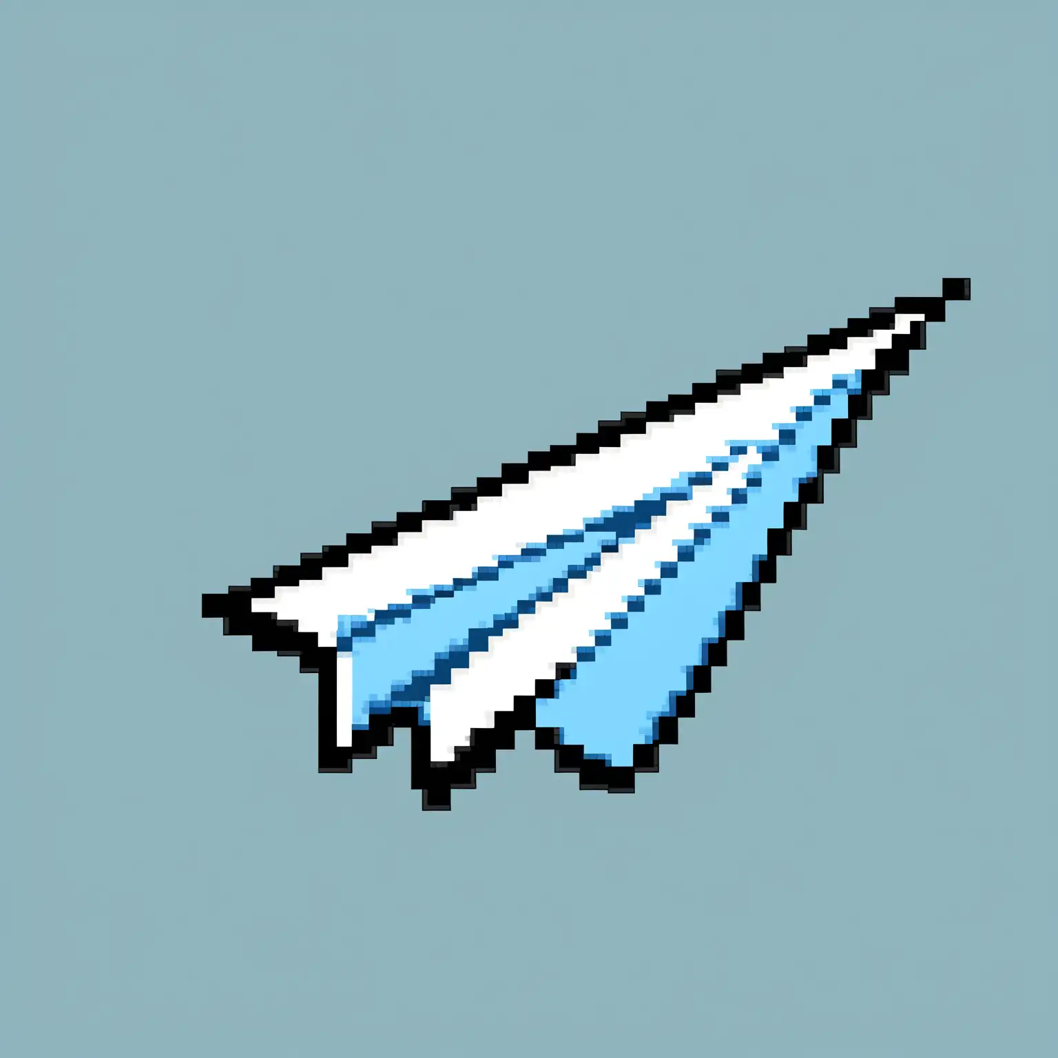 Pixel-Art-Paper-Plane-Telegram-Icon