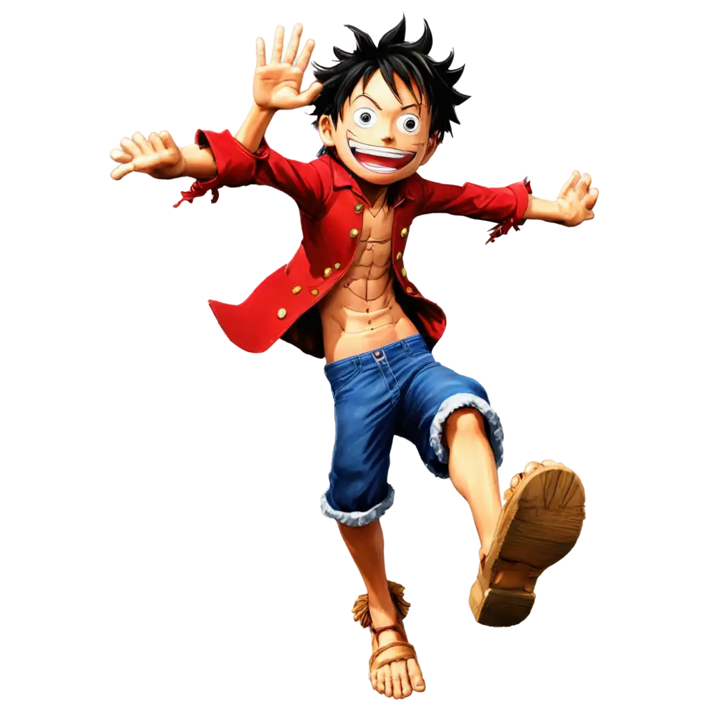 Luffy-Jumping-in-Gear-5th-PNG-Image-for-HighQuality-Digital-Use