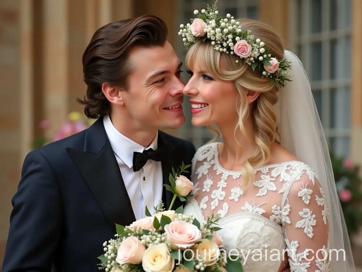 Harry-Styles-and-Taylor-Swift-Wedding-Day-in-FloralThemed-Celebration