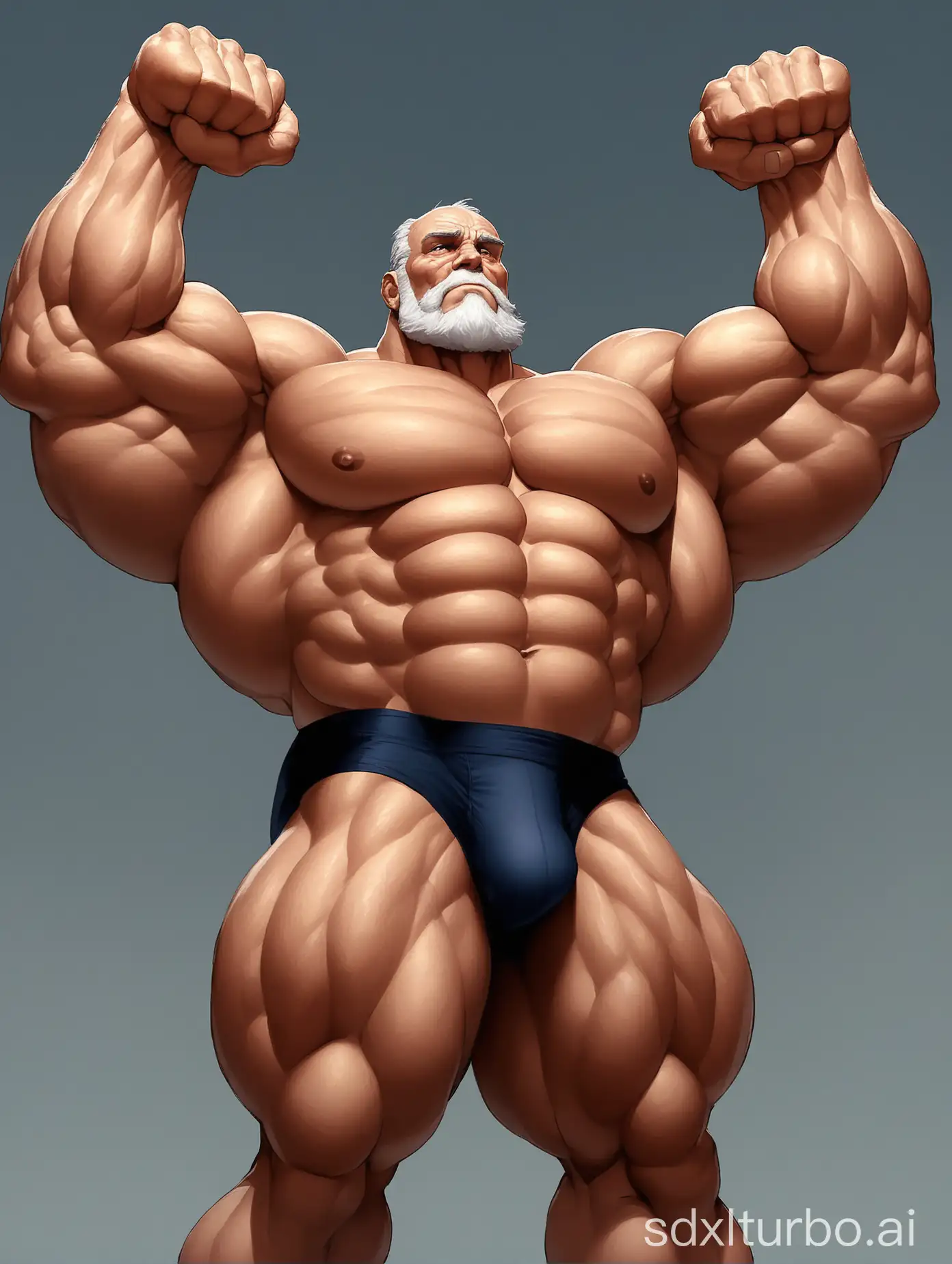 Imposing-Elderly-Titan-Displaying-Incredible-Musculature