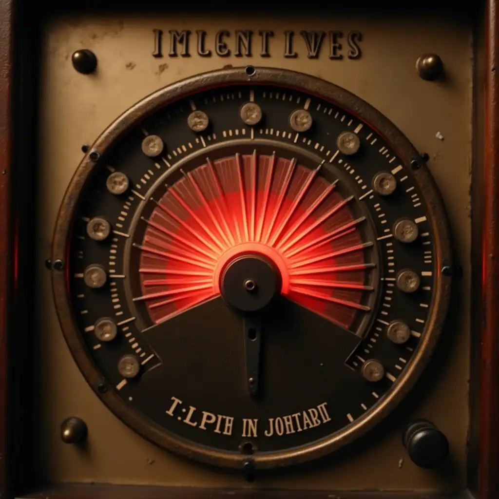 Old-Fashioned-Frequency-Dial-with-Needle-in-the-Red-Zone