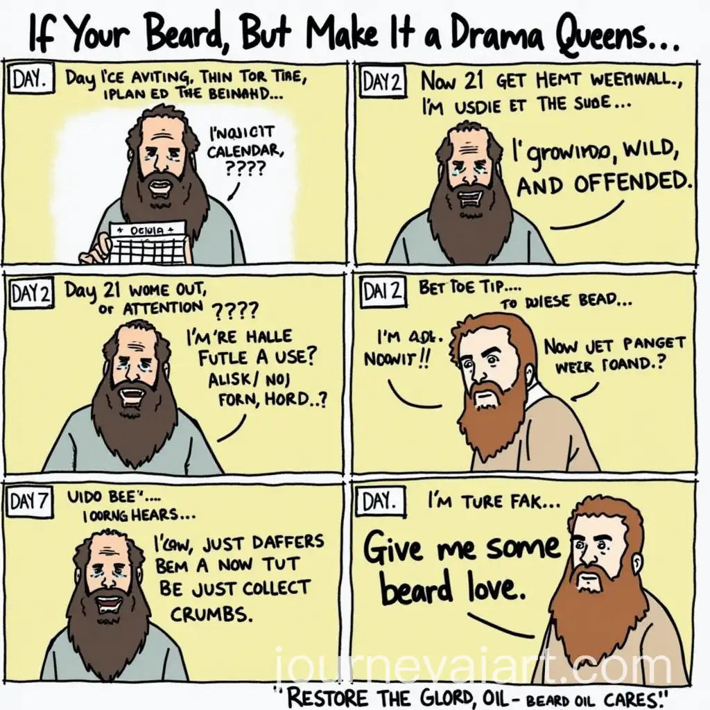 Beard-Drama-A-Comic-Journey-of-SelfCare-and-Attention