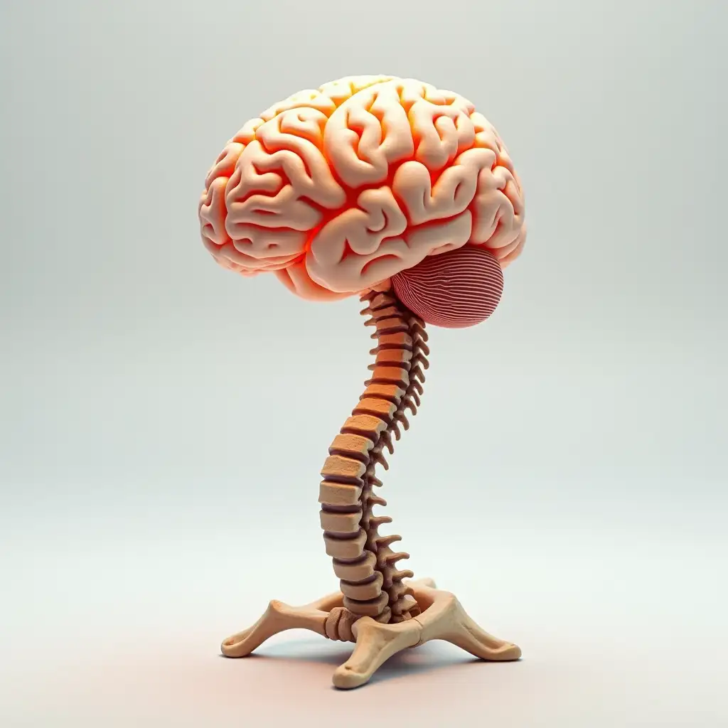 HyperRealistic-Desk-Lamp-with-Human-Brain-and-Spinal-Cord-Design