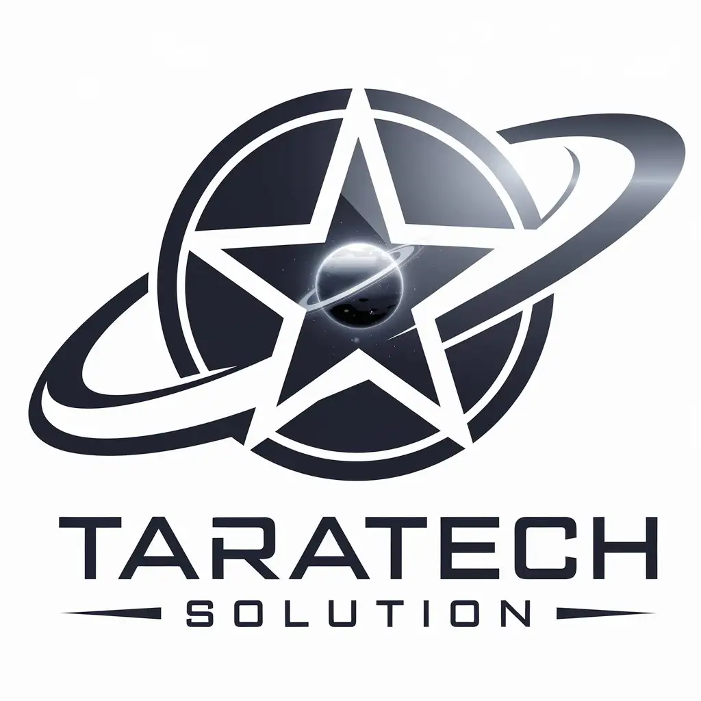 LOGO Design for TaraTech Solutions StarInspired Galaxy Theme with Tech Industry Vibe