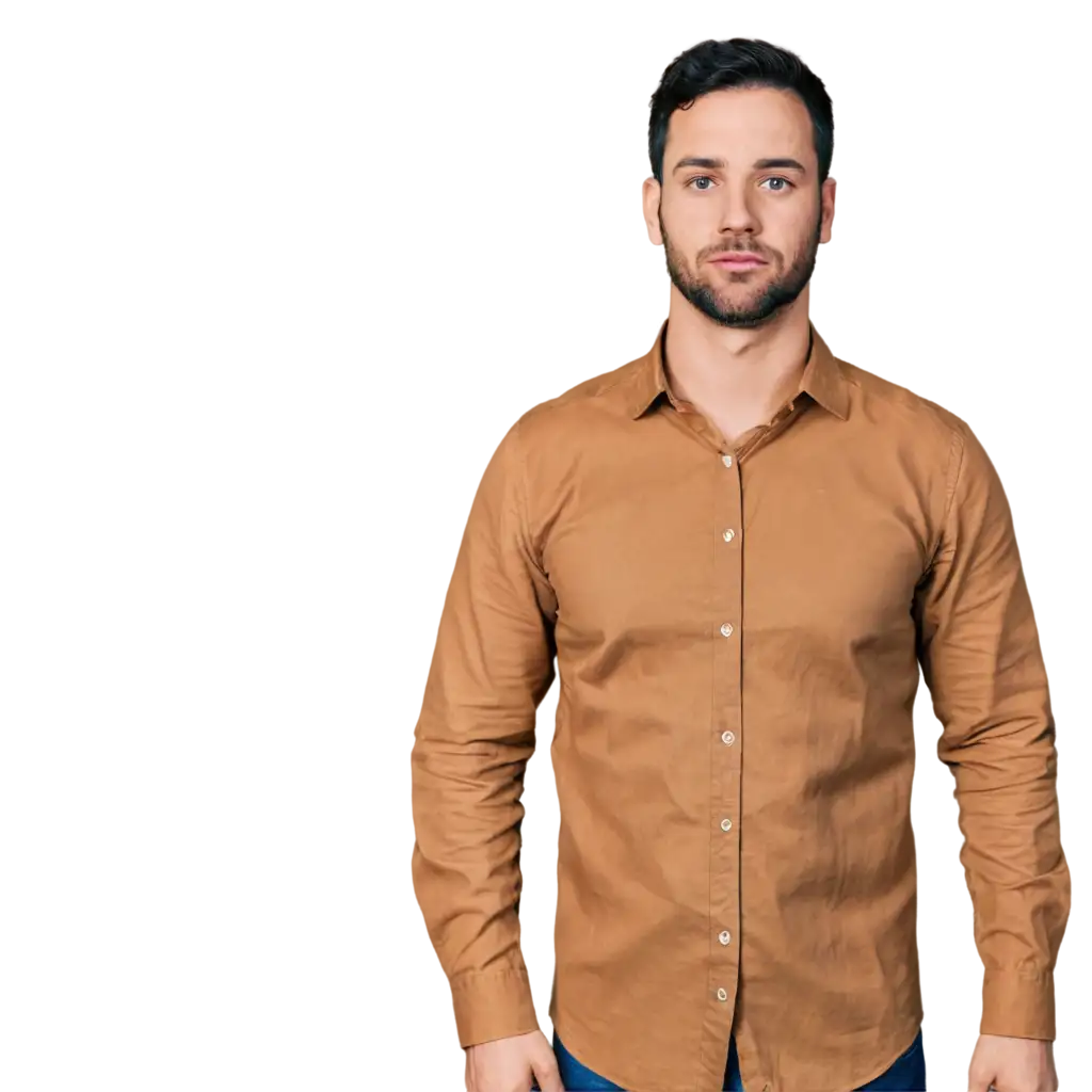 HighQuality-PNG-Image-of-a-Man-Shirt-for-Versatile-Usage