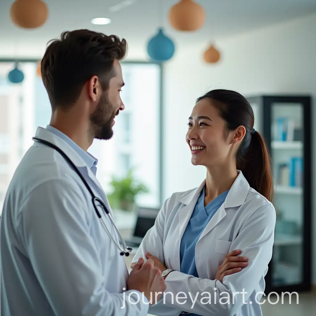 World-Health-Day-Advertisement-Featuring-Doctor-and-Confident-Patient-in-Modern-Setting