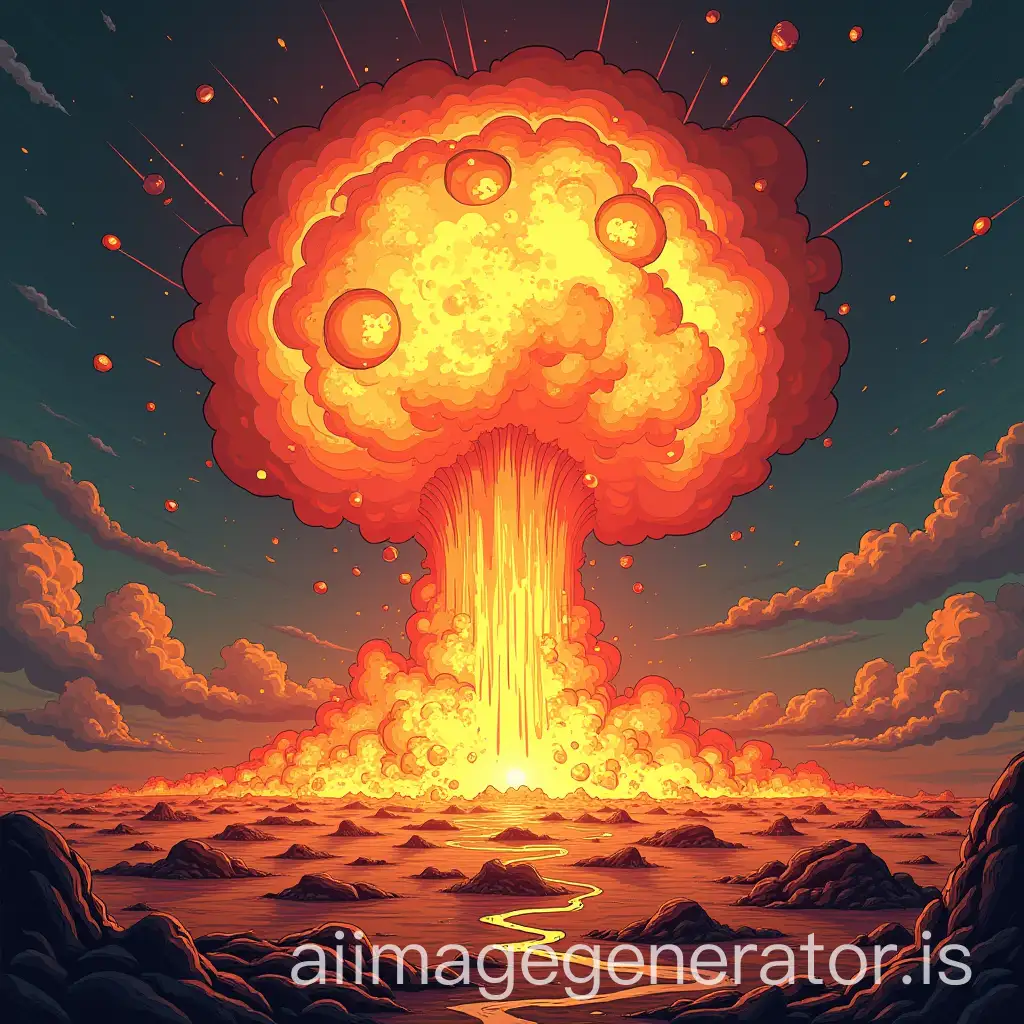 Atomic-Explosion-in-a-Dynamic-Comic-and-3D-Style