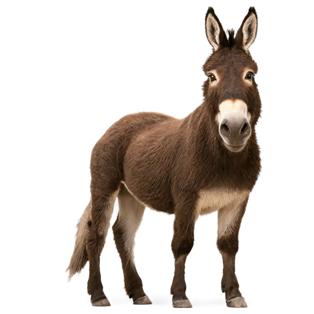 HighQuality-Donkey-PNG-Image-for-Versatile-Use-in-Digital-Projects