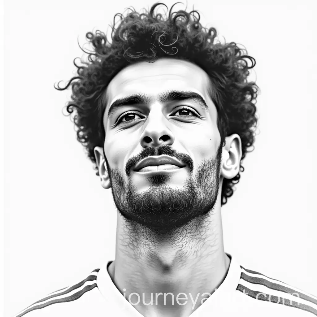 Mohammed-Salah-Bubbly-Pencil-Drawing-Portrait