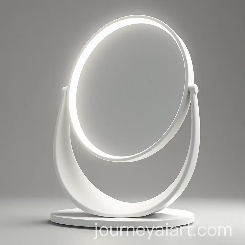 AwardWinning-Minimalist-Smart-Makeup-Mirror-with-Suspended-Crescent-Design-and-Ambient-Lighting