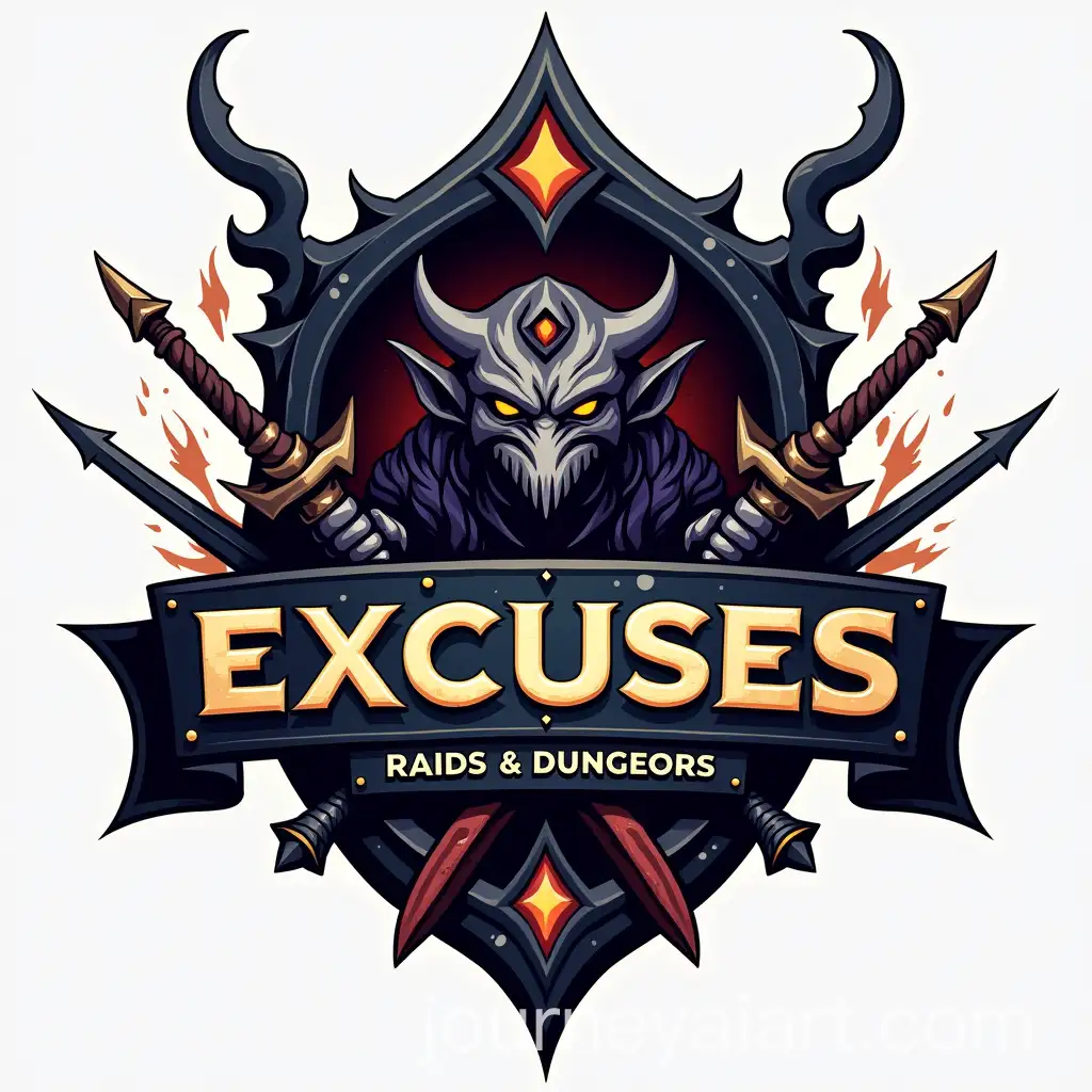 Epic-Fantasy-Guild-Logo-for-Excuses-Specializing-in-Raids-and-Dungeons