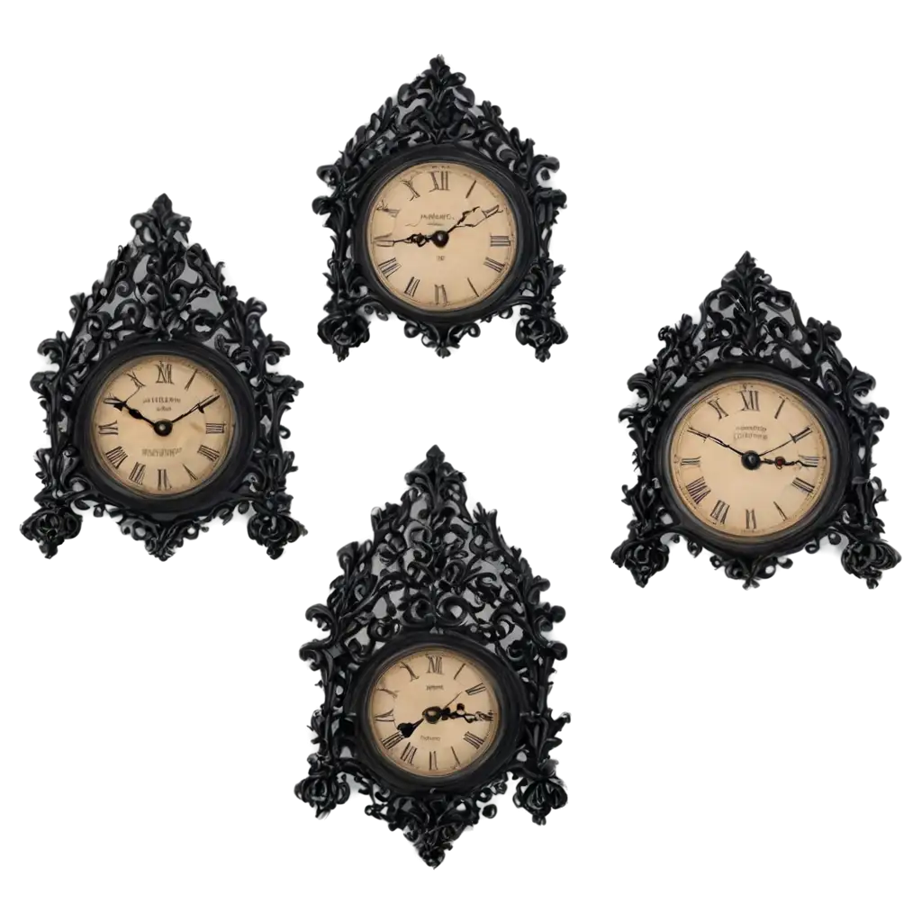 Gothic-Style-Clocks-at-1025-in-PNG-Format-Dark-Elegance-Captured