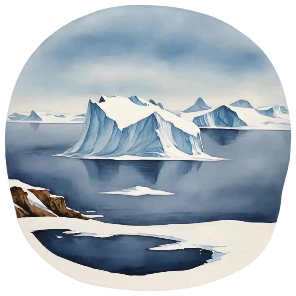 Stunning-Antarctica-Painting-in-PNG-Format-for-Optimal-Quality-and-Clarity