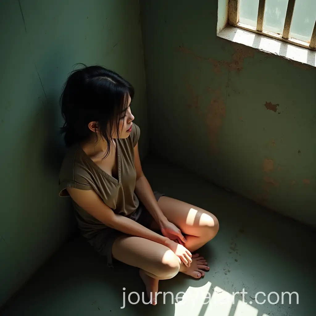 FemaleAI-Art-Prompt-Expansion-Prison-Guard-in-Solitary-Confinement-in-Thai-Prison