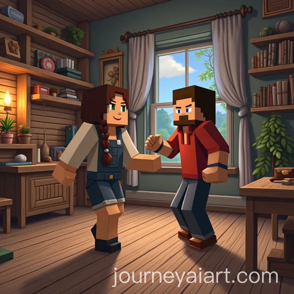 Minecraft-Characters-Dancing-in-a-Virtual-World