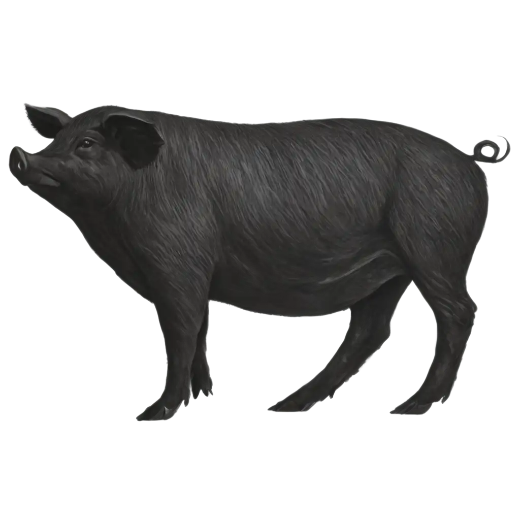 Black-Pig-PNG-Image-HighQualityPNG-Image-Usage-Guide-Transparent-Format-for-Versatile-Use