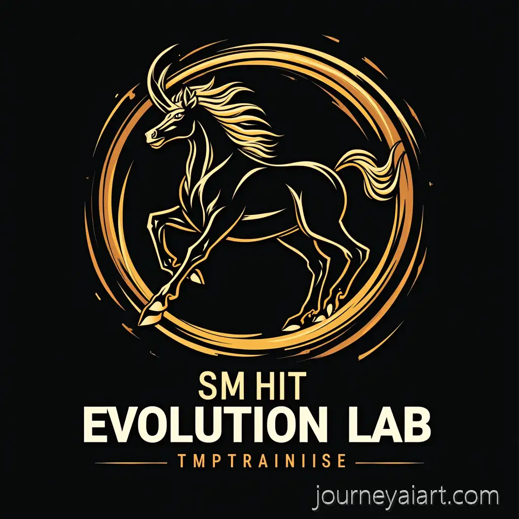 Premium-Fitness-BrandFitness-logo-design-Logo-Featuring-Muscular-Minotaur-and-Golden-Energy-Spiral