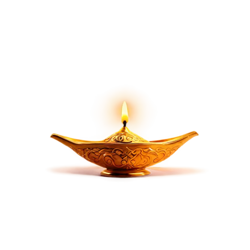 Glowing-Diwali-Diya-PNG-Image-Traditional-Oil-Lamp-with-Soft-Flame-and-Elegant-Sparkles