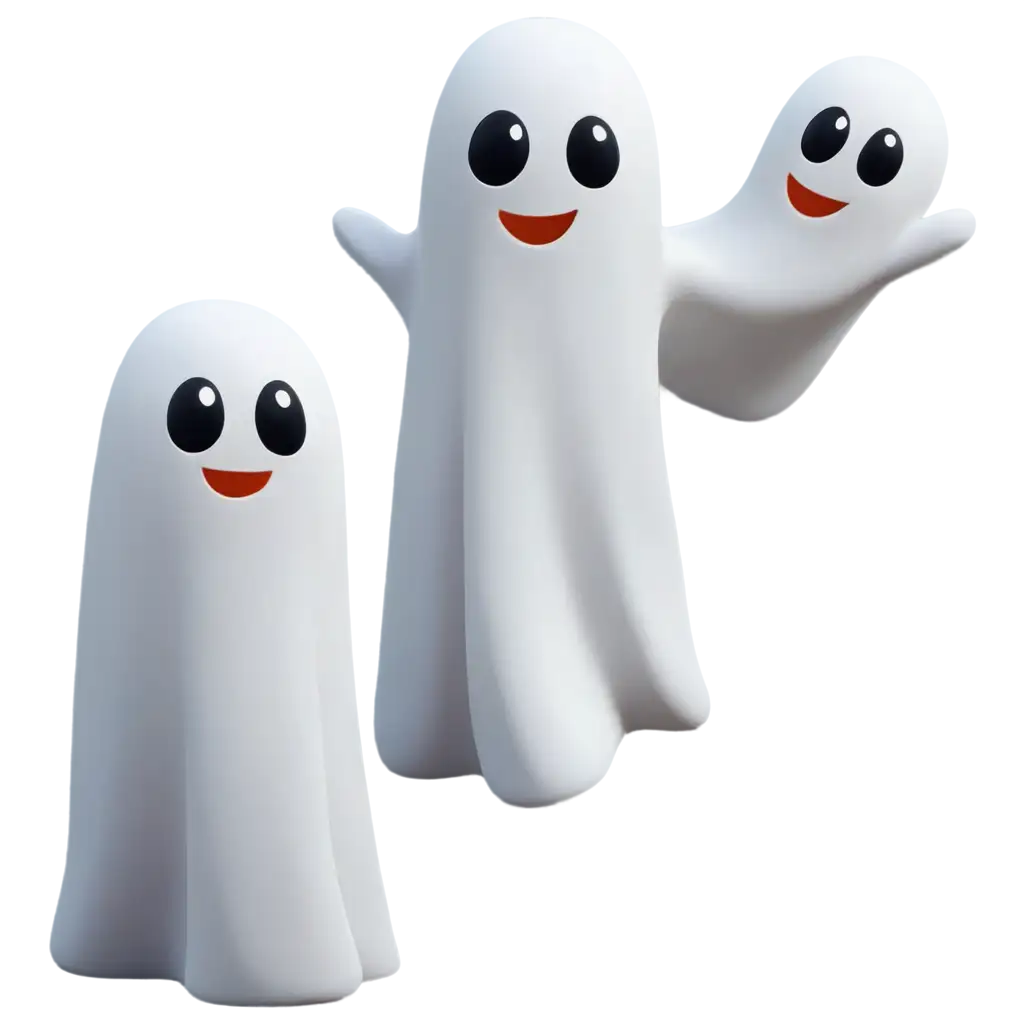 Three-Cute-Ghosts-PNG-Image-Playful-and-Adorable-Ghost-Characters