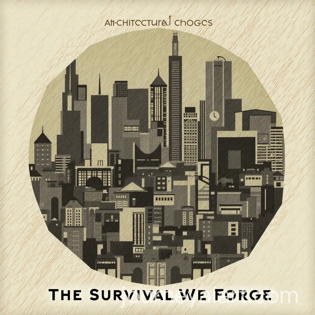 Architectural-Collage-Symbolizing-Human-Survival-and-Resilience