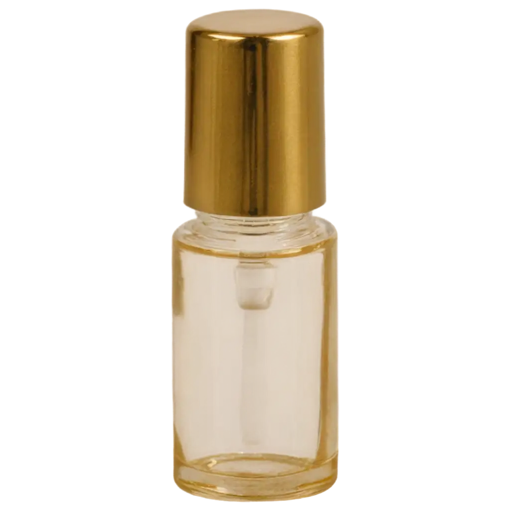 HighQuality-PNG-of-an-8ml-Atter-Bottle-with-Golden-Cap-for-Versatile-Use