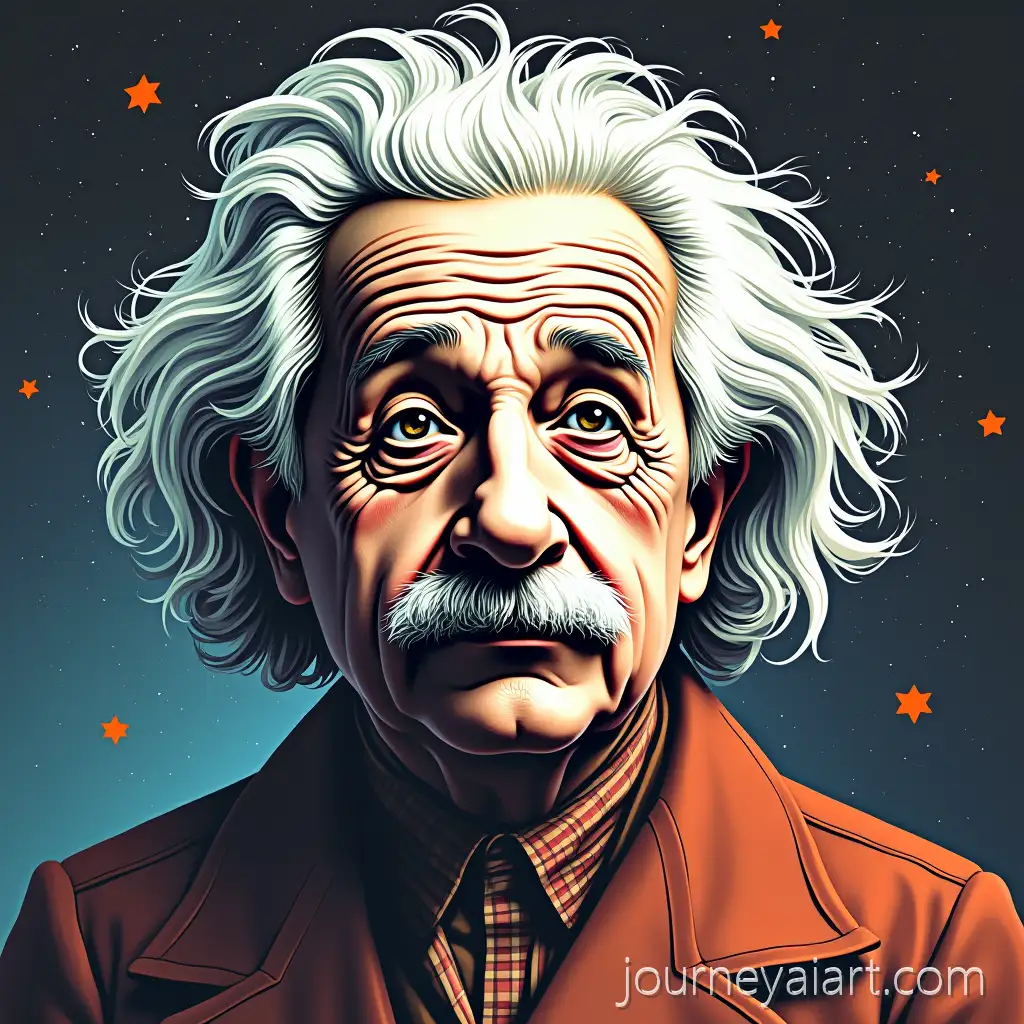 Albert-Einstein-in-Physics-World-with-Futuristic-Prime-Vision-Text