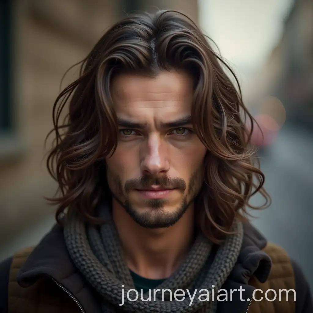 Handsome-LongHaired-Guy-in-a-Studio-Portrait