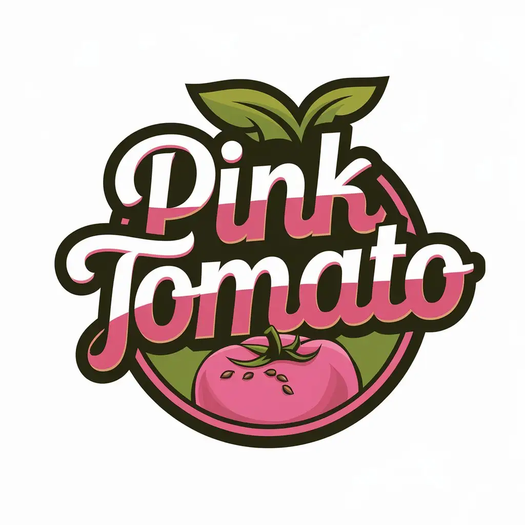 Creative-Logo-Design-for-Pink-Tomato-Merging-Holistic-and-Beauty-Products