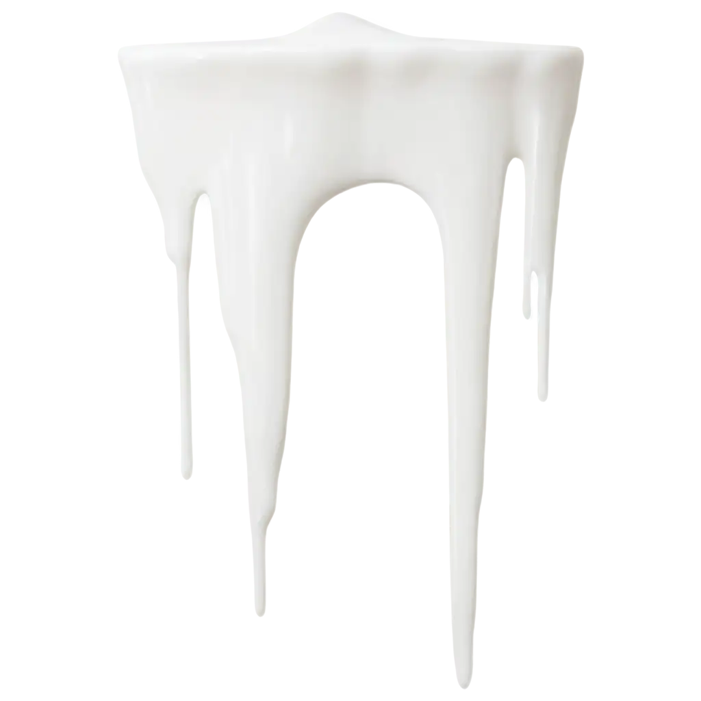 PNG-Image-White-Glue-Dripping-Down-an-Imaginary-Wall