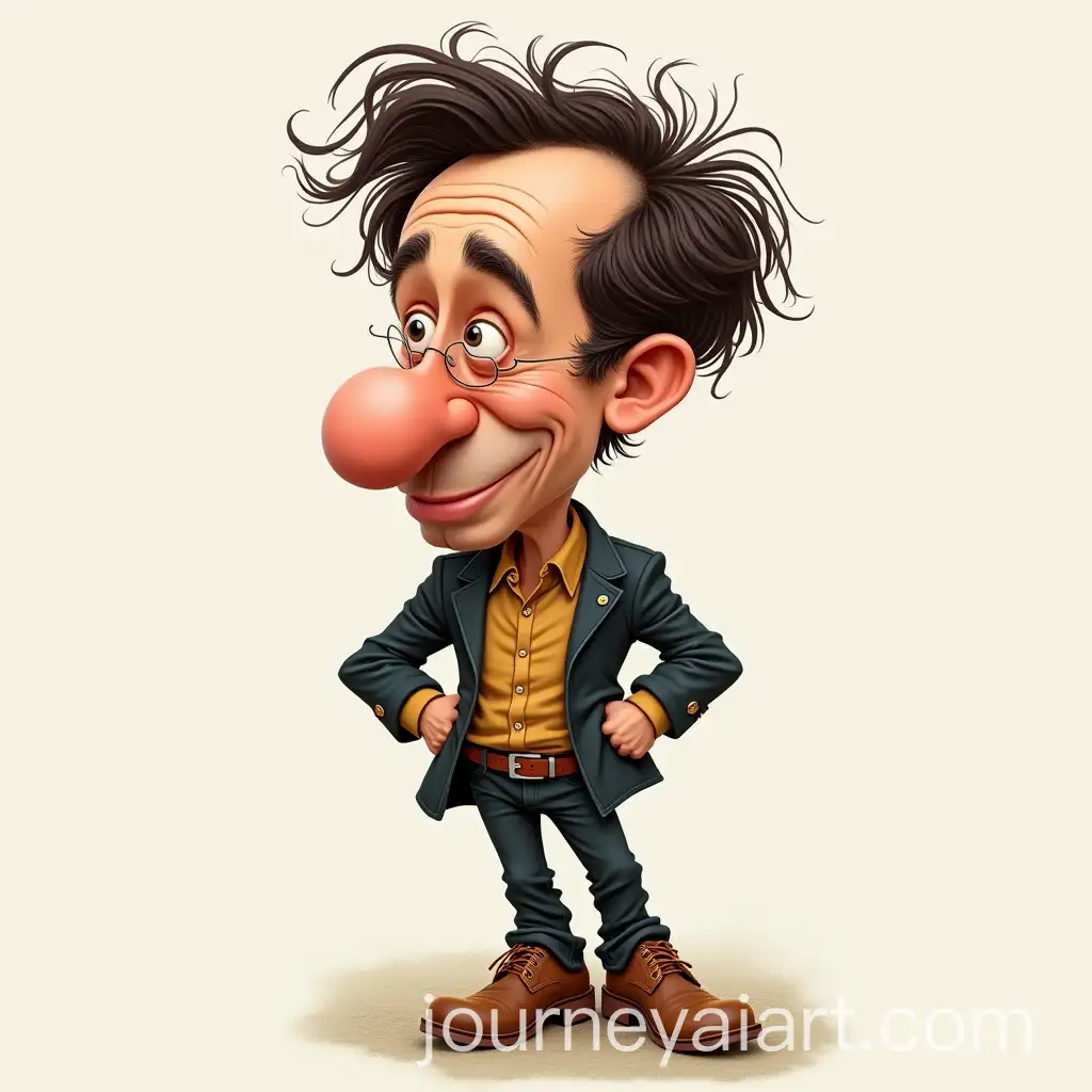 Caricature-of-Gabriel-Attal-with-Exaggerated-Features