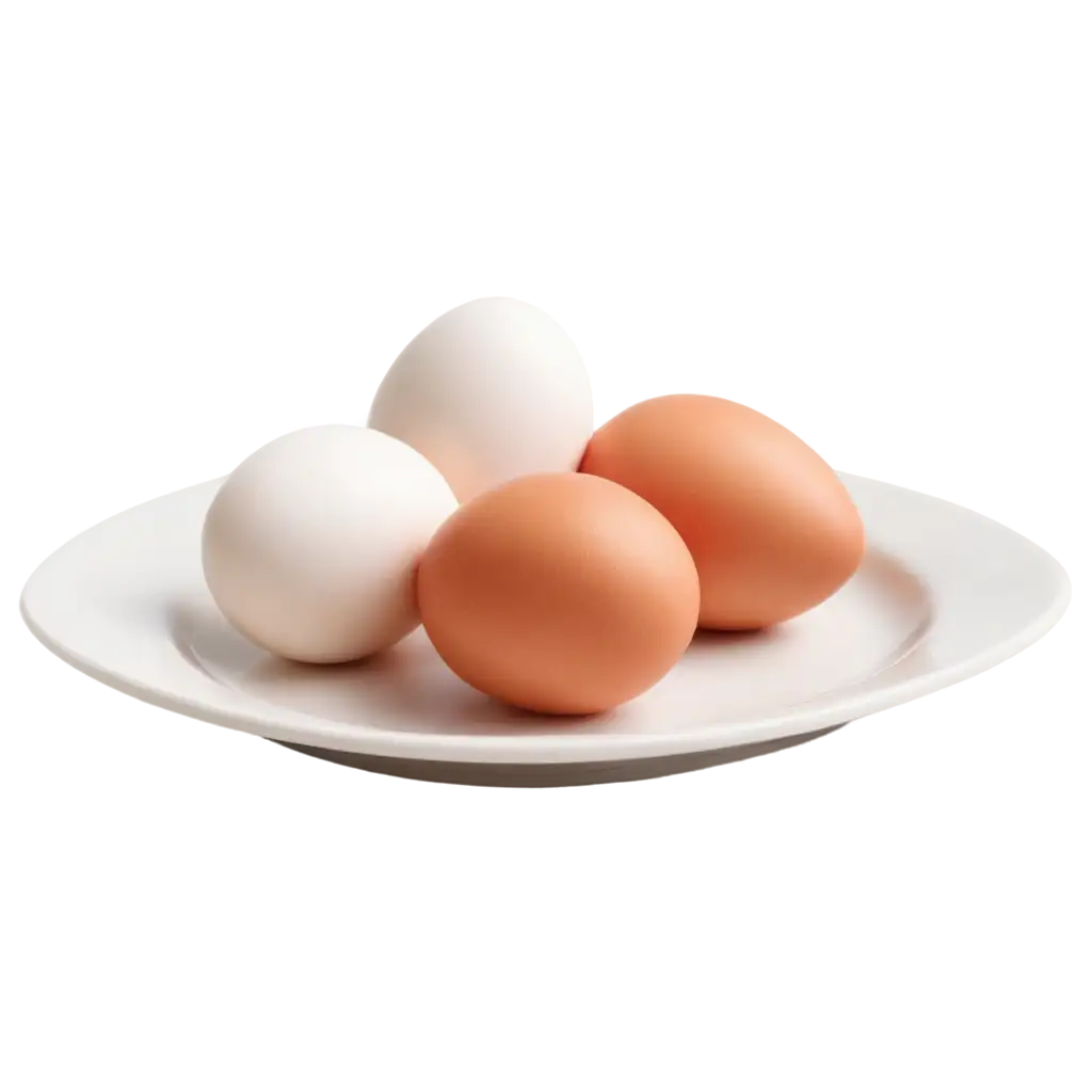 HighQuality-PNG-Image-of-a-Chicken-Egg-on-a-Plate-for-Culinary-Creations