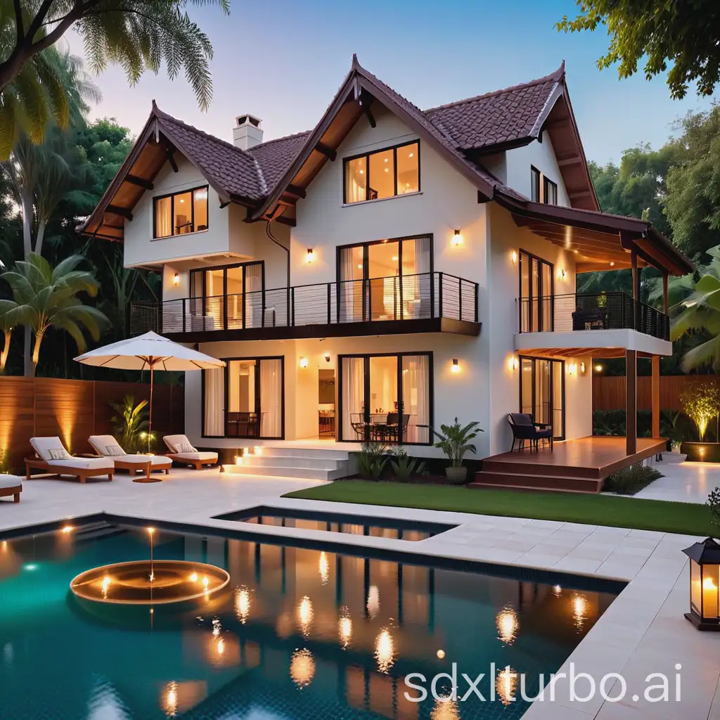 beautiful house