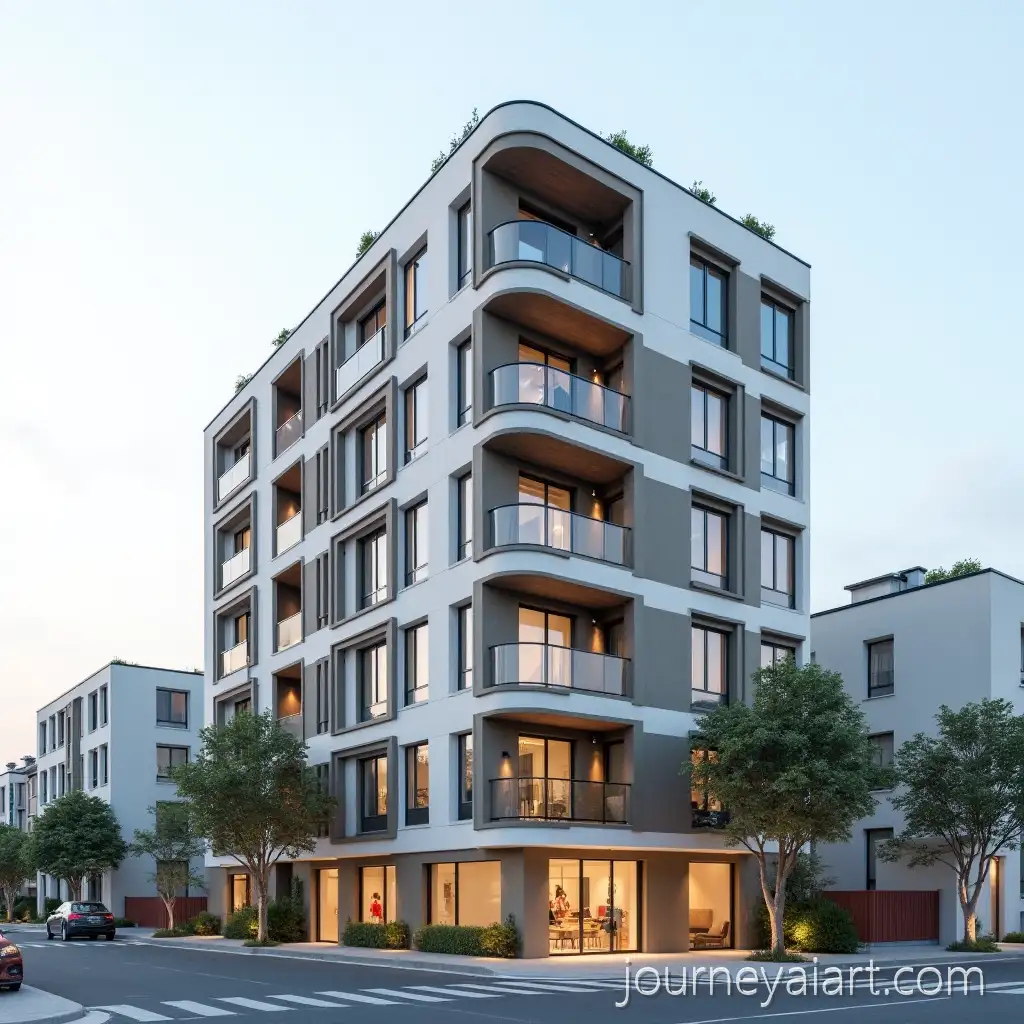 Modern-CornerModern-urban-apartment-building-Residency-Apartment-Building-in-Urban-Setting