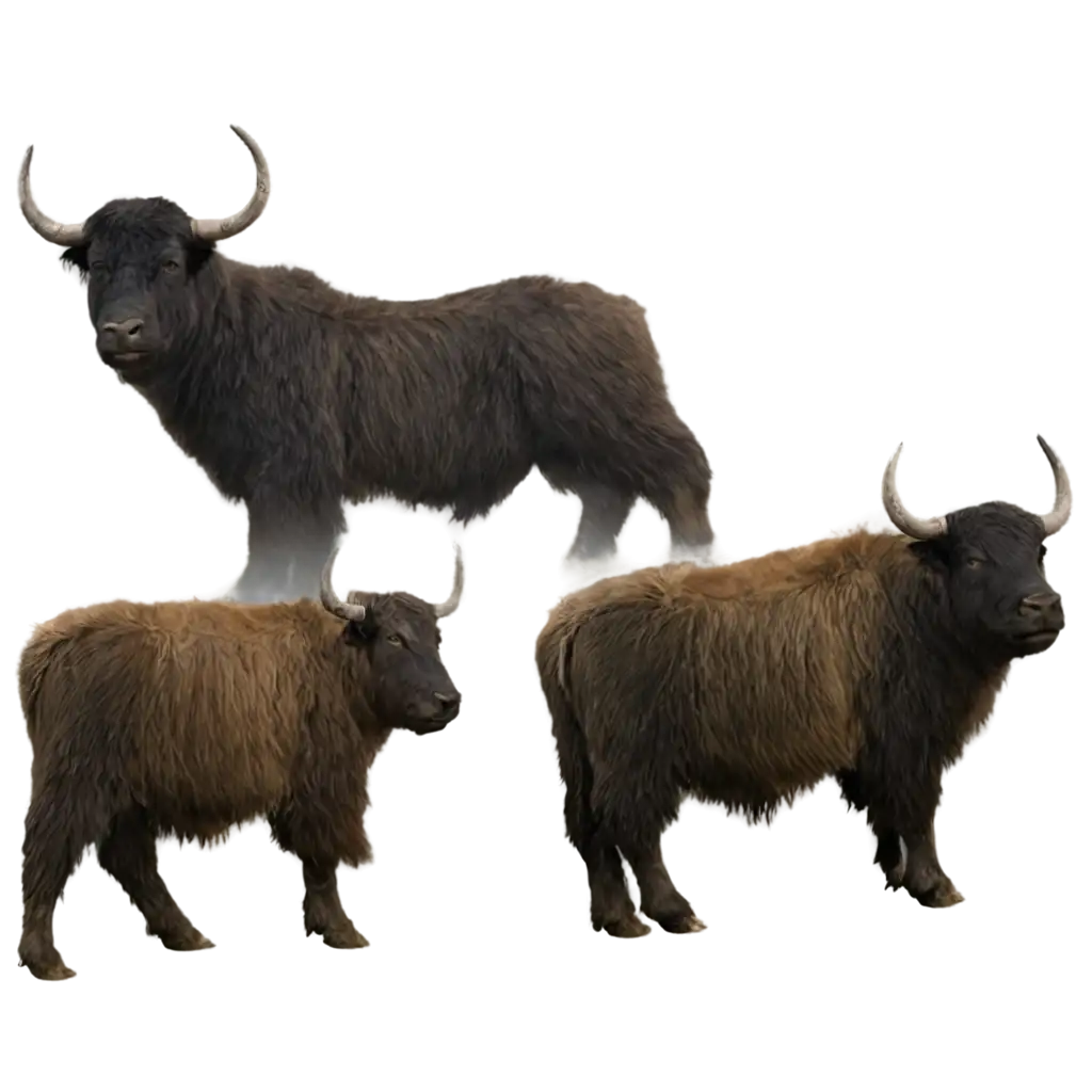 HighQuality-PNG-Image-of-Yaks-More-Than-5-Yaks-in-Focus