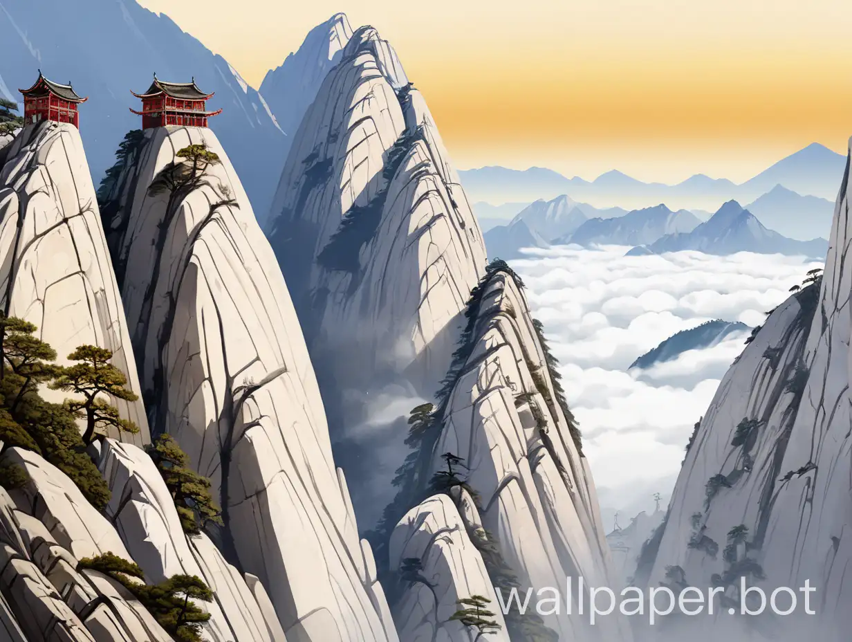 Majestic-Mount-Hua-Sect-Landscape-at-Sunrise