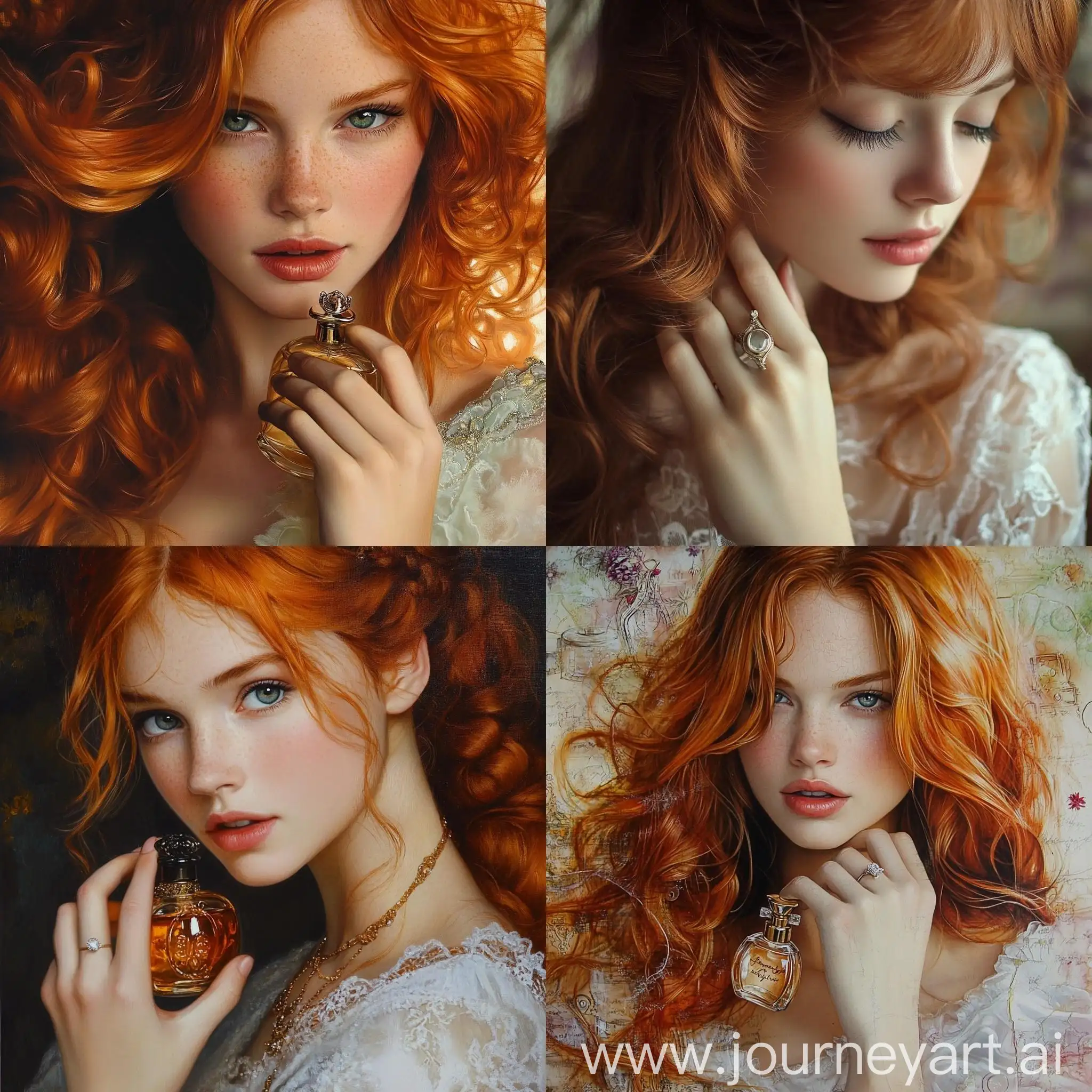 Beautiful-Redhead-Girl-Applying-Perfume