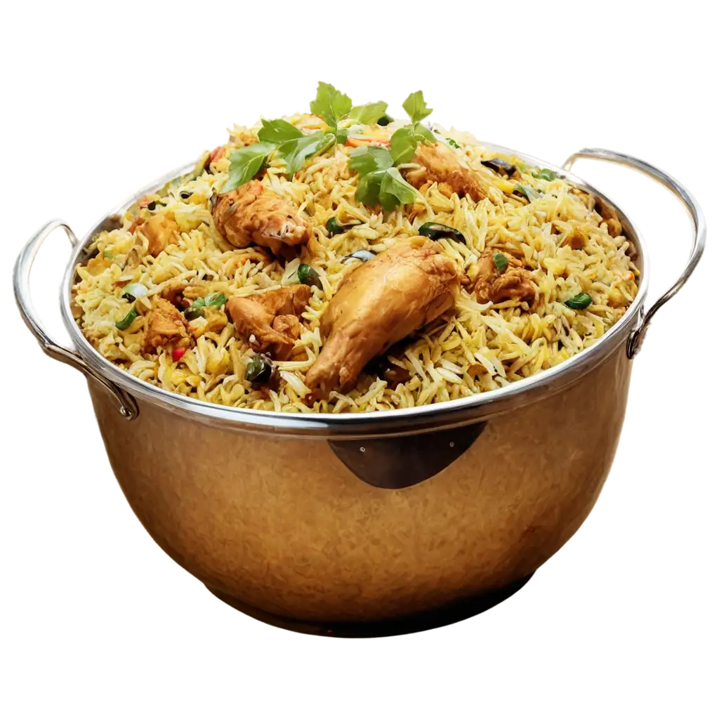 Delicious-Chicken-Biryani-PNG-A-Visual-Feast-for-Culinary-Enthusiasts