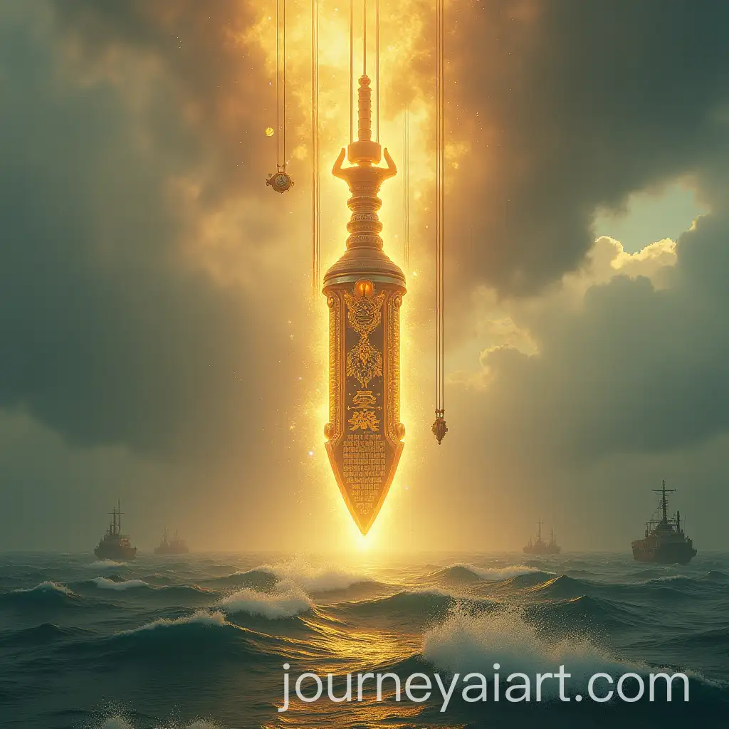 Mystical-BrahmastraAI-Art-Expansion-Weapon-Suspended-Above-the-Ocean-with-Divine-Aura