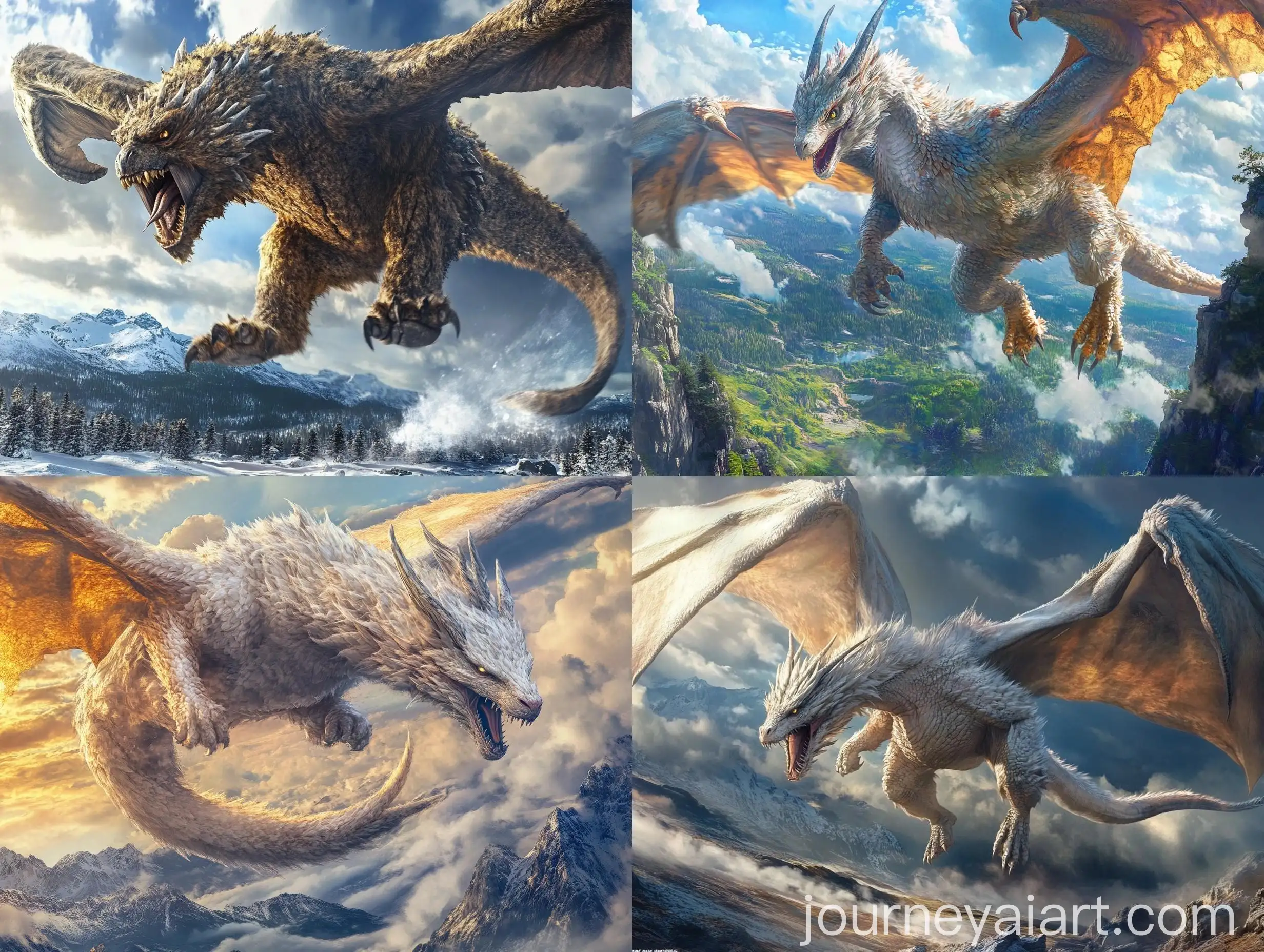 Hyperrealistic-Furry-Dragon-Leaping-from-National-Geographic-Cover