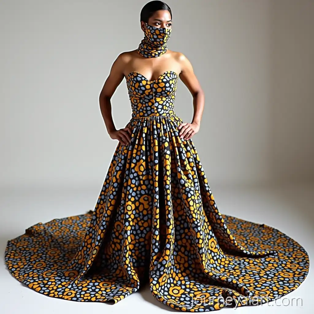 Ankara-Fabric-Mask-and-Dramatic-Drape-Inspired-by-Lagbajas-Energy
