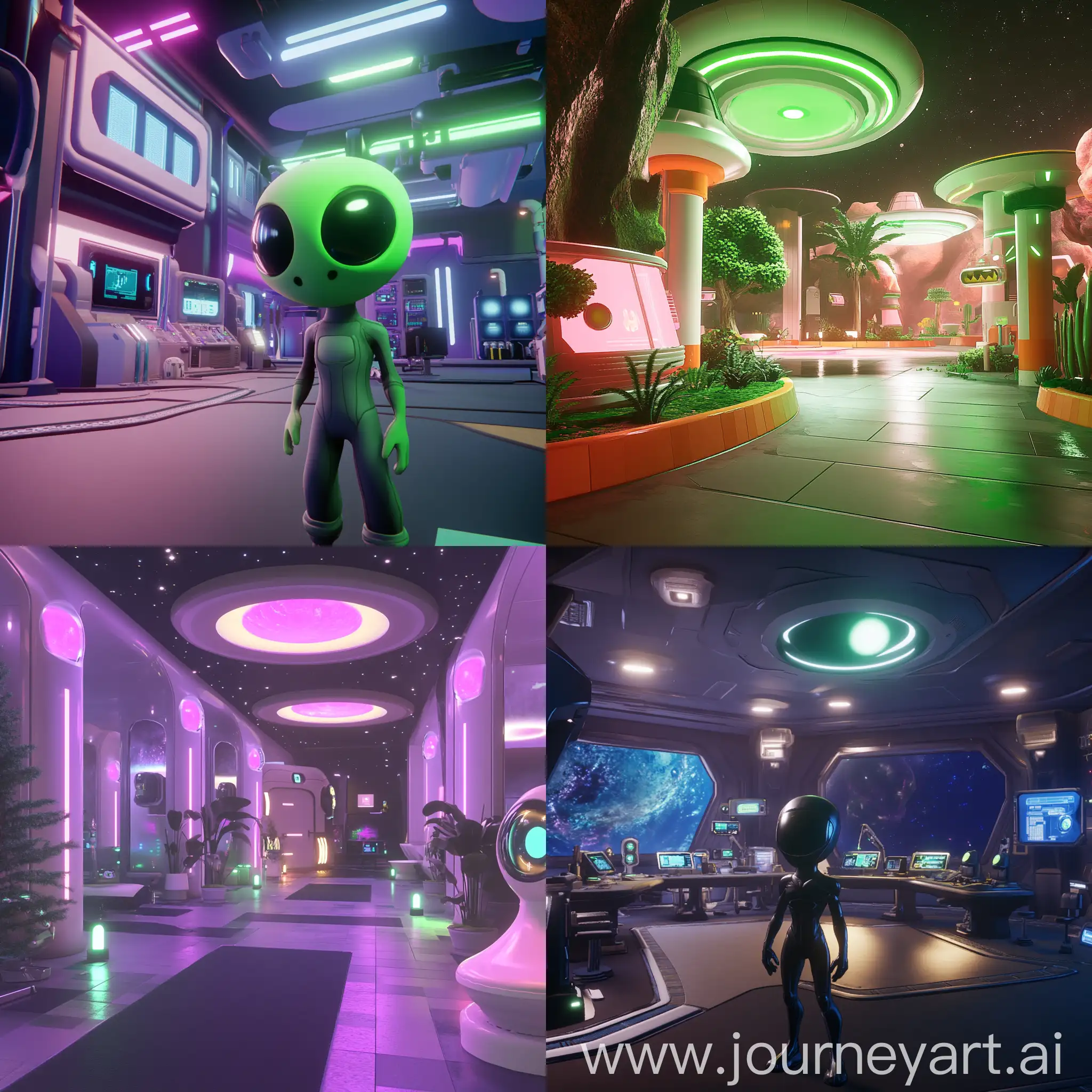 Alien-Lobby-Design-Futuristic-Alien-Aesthetic-with-Hidden-Easter-Eggs