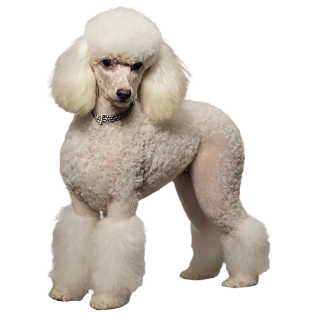 HighQuality-Poodle-PNG-Image-for-Versatile-Creative-Use