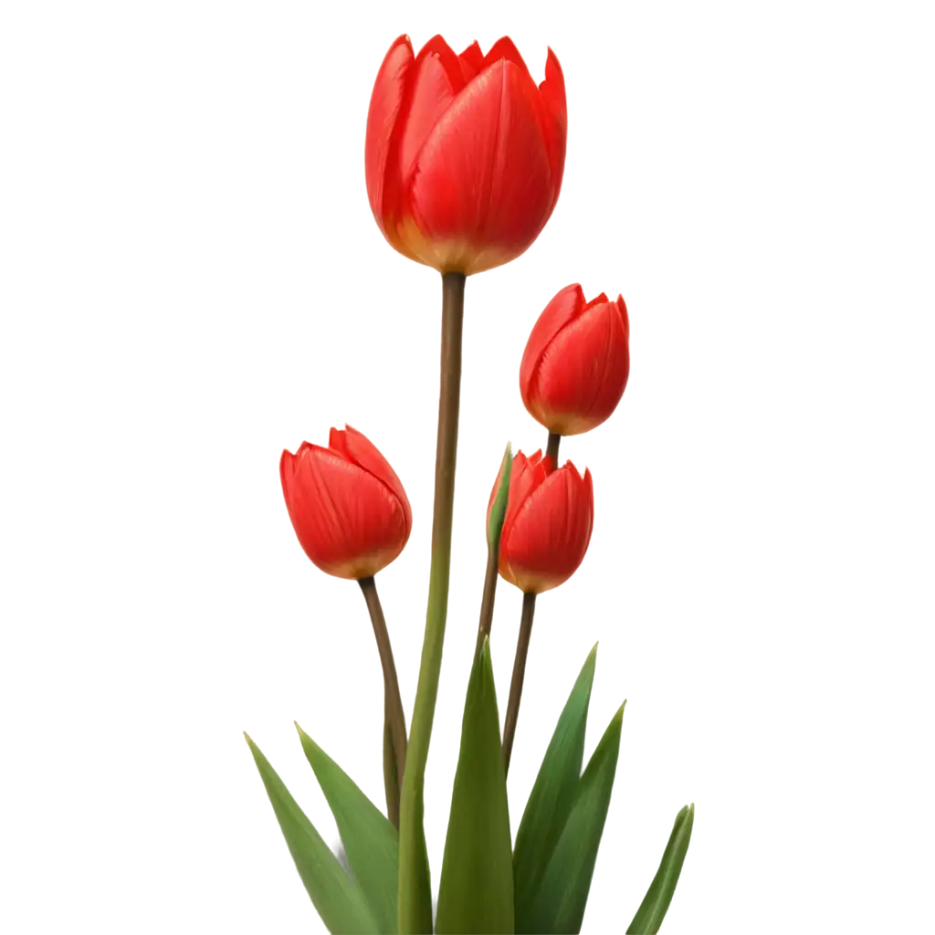 Realistic-Red-Tulips-PNG-Image-with-Vivid-Blooms-Emerging-from-the-Bottom-of-the-Frame
