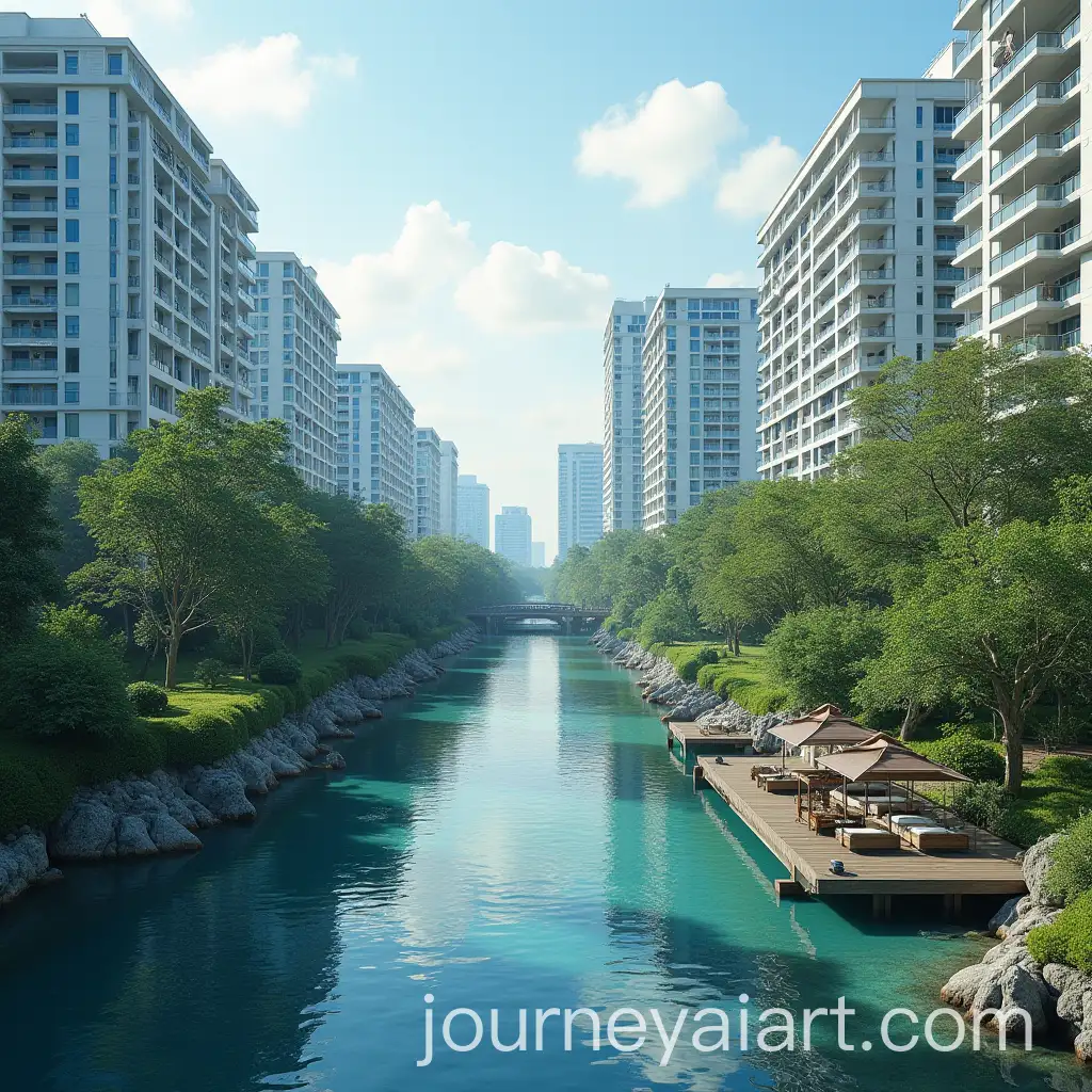 Cityscape-Blending-Iconic-Landmarks-of-Singapore-Malaysia-Philippines-Vietnam-Brunei-Myanmar-Denmark-Cambodia-Maldives-Male