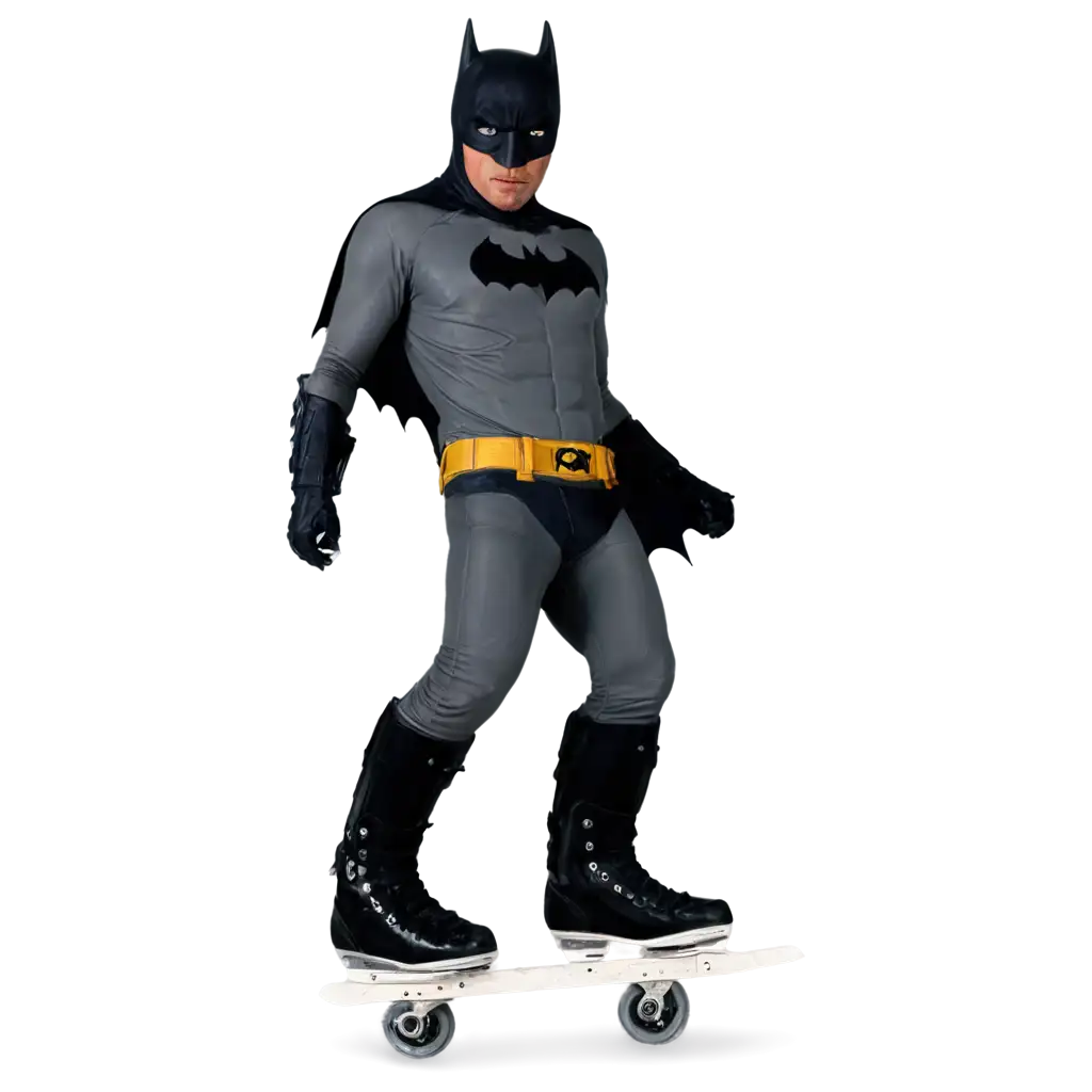 Batman-on-Skates-PNG-Image-Dynamic-and-ActionPacked-Illustration