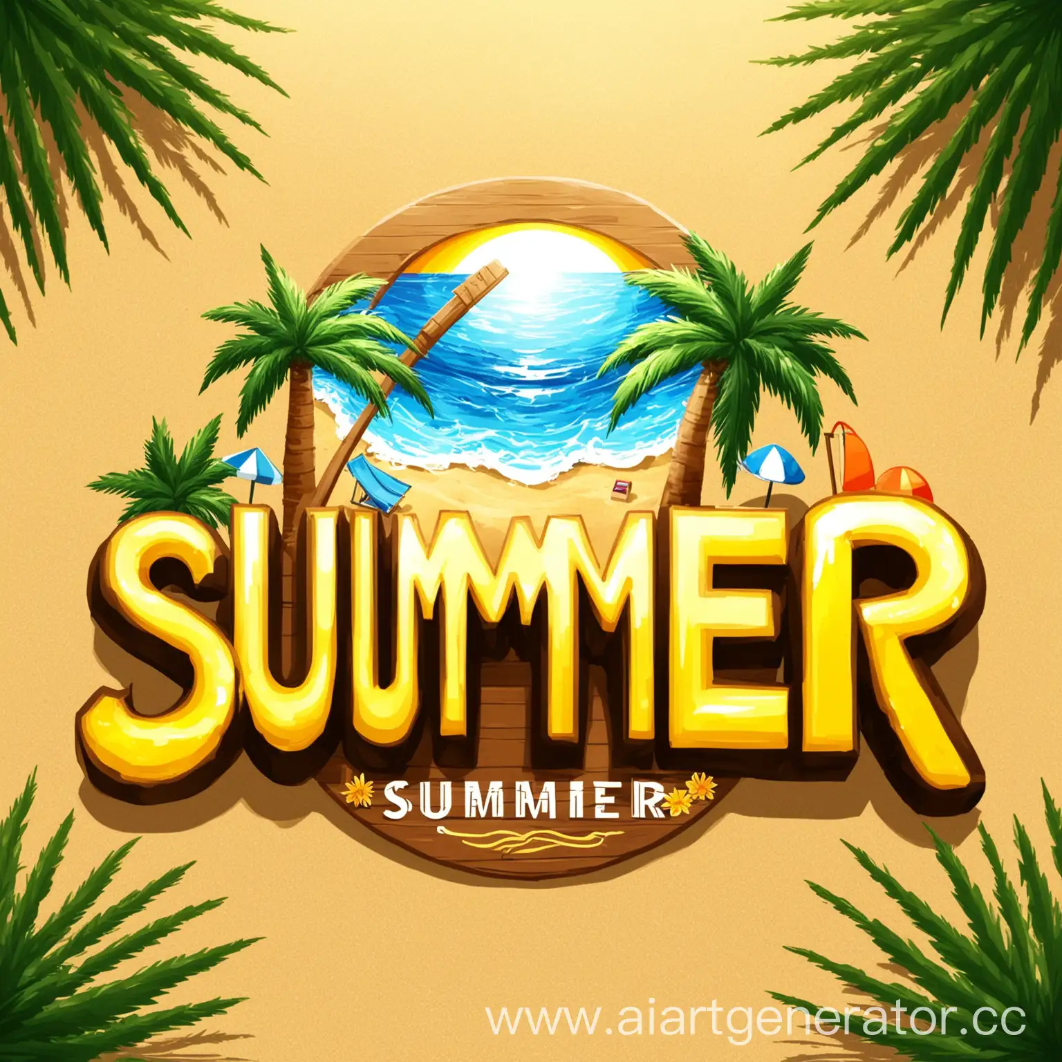 Summer-Logo-with-Inscription-in-Elegant-Script